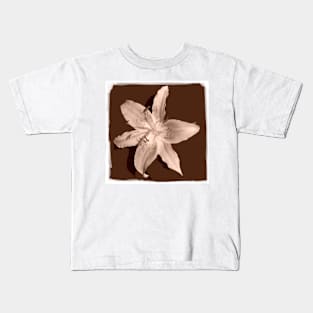 Lilly in Tan Kids T-Shirt